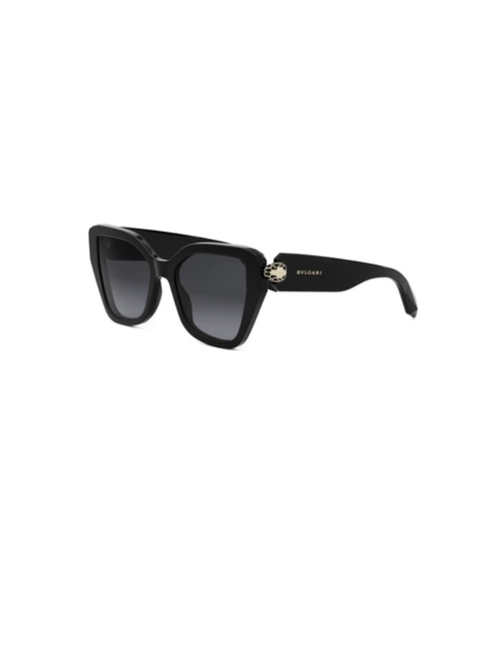 Bvlgari BV40033I 01B 53 Black with Grey Gradient Lenses Sunglasses Bulgari